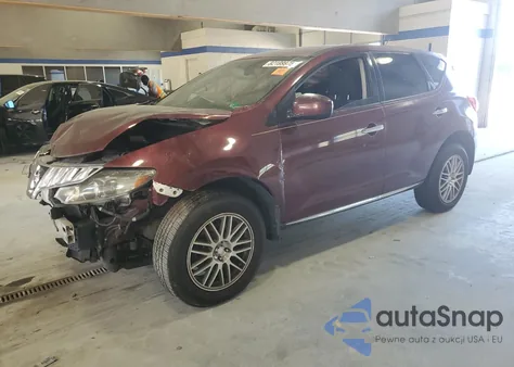 2009 Nissan Murano S from USA, damaged, VIN JN8AZ18W29W210963